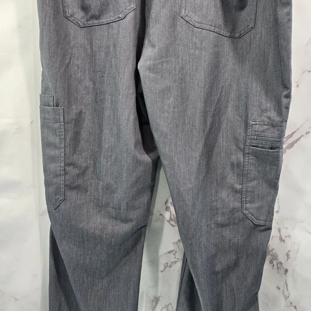 Figs Cairo Pants Mens XL Graphite Gray Green Bottom Cargo TM3001 1803